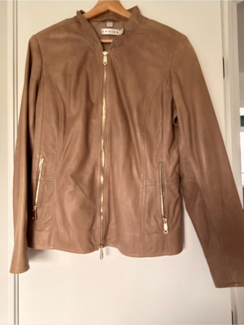 Danier leather jacket size large